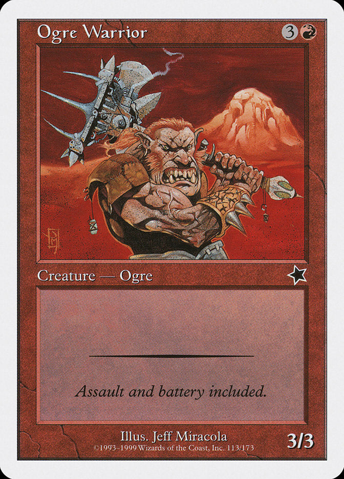 Ogre Warrior [Starter 1999] - The Mythic Store | 24h Order Processing