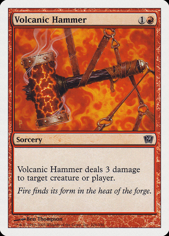 Volcanic Hammer [Ninth Edition] - The Mythic Store | 24h Order Processing