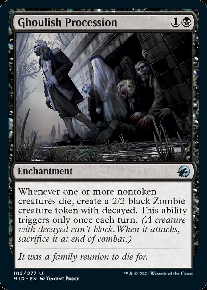 Ghoulish Procession [Innistrad: Midnight Hunt] - The Mythic Store | 24h Order Processing