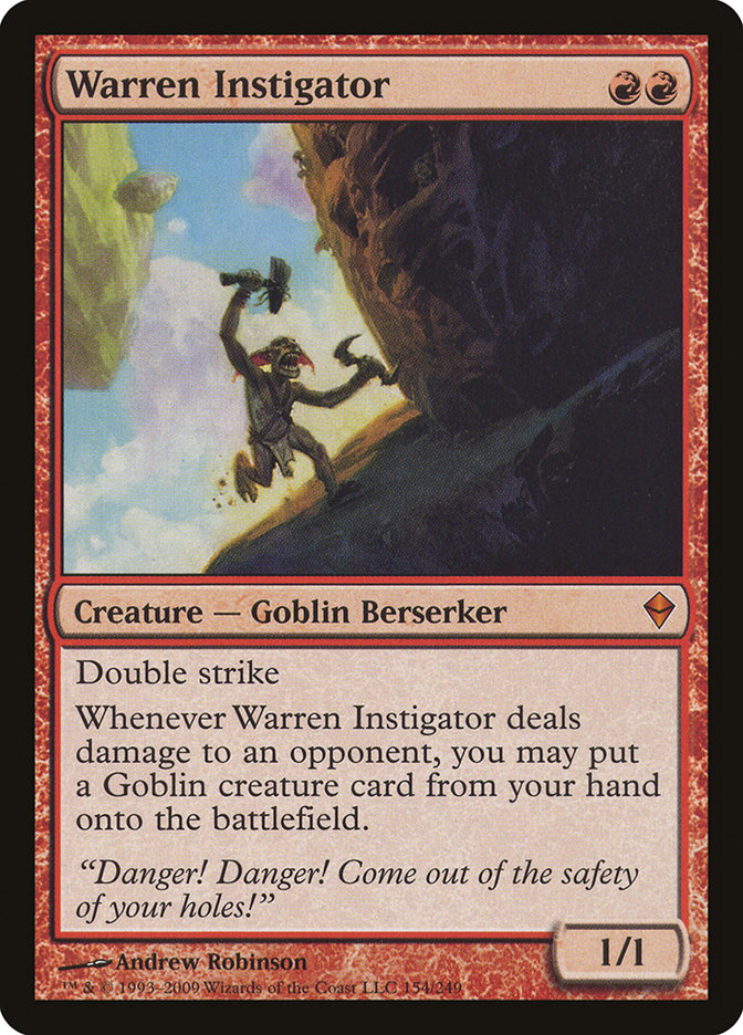 Warren Instigator [Zendikar] - The Mythic Store | 24h Order Processing