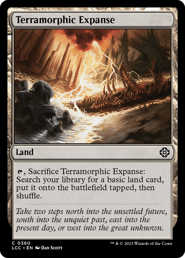 Terramorphic Expanse [The Lost Caverns of Ixalan Commander] - The Mythic Store | 24h Order Processing