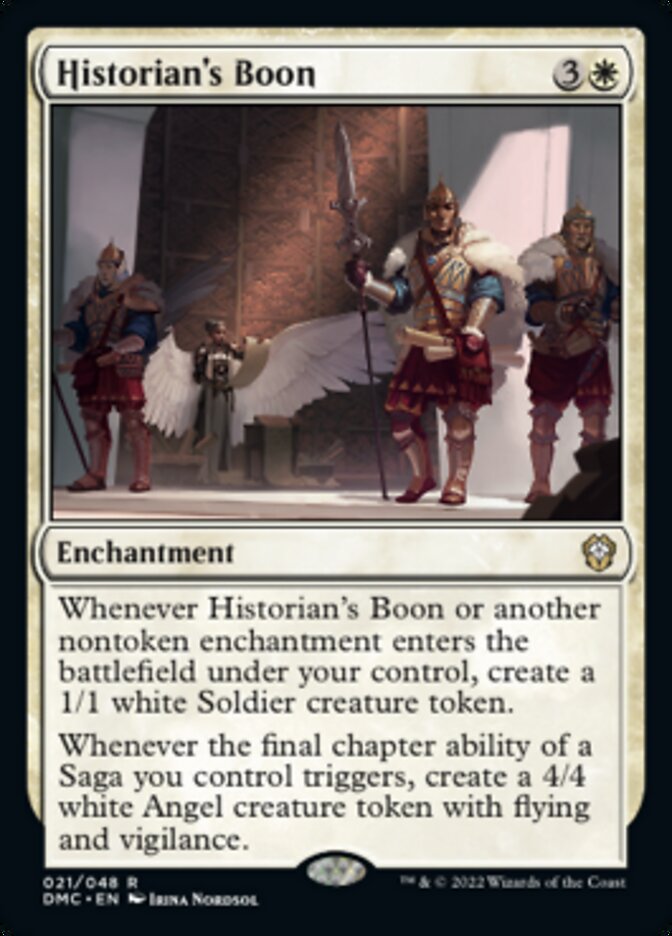 Historian's Boon [Dominaria United Commander] - The Mythic Store | 24h Order Processing