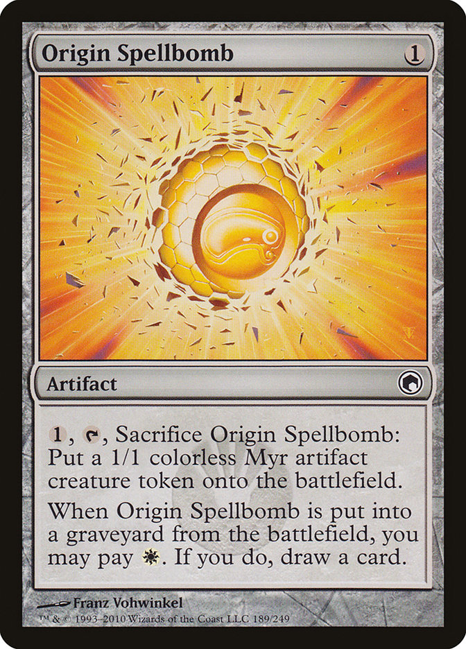 Origin Spellbomb [Scars of Mirrodin] - The Mythic Store | 24h Order Processing