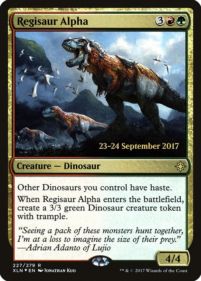 Regisaur Alpha [Ixalan Prerelease Promos] - The Mythic Store | 24h Order Processing