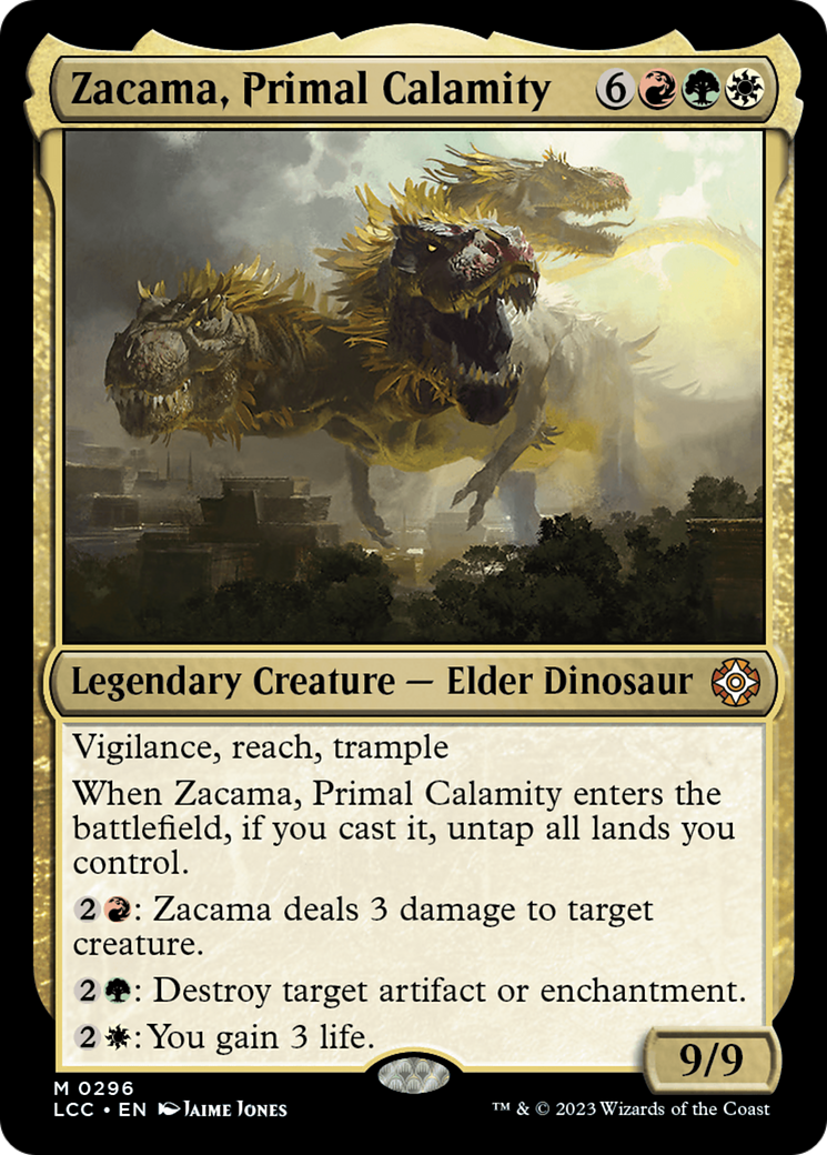 Zacama, Primal Calamity [The Lost Caverns of Ixalan Commander] - The Mythic Store | 24h Order Processing