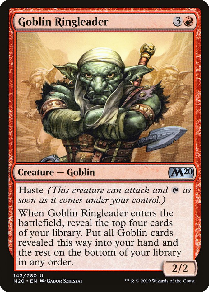 Goblin Ringleader [Core Set 2020] - The Mythic Store | 24h Order Processing