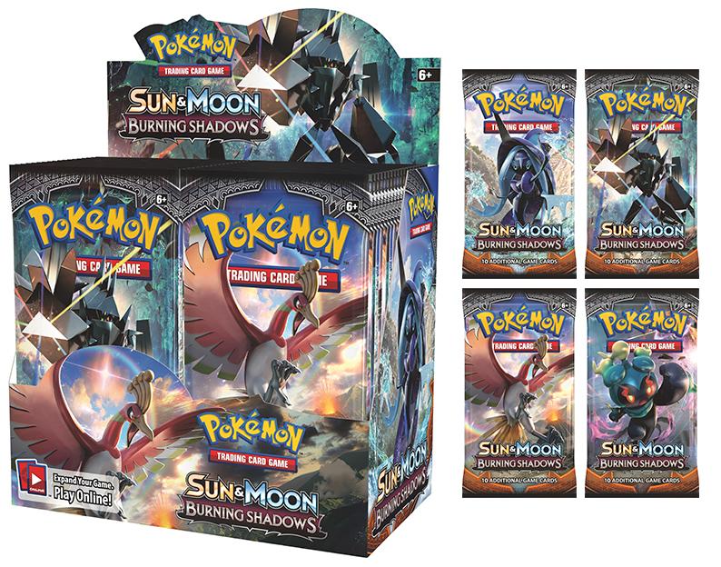 POKÉMON TCG Sun & Moon Burning Shadows Booster Box - The Mythic Store | 24h Order Processing