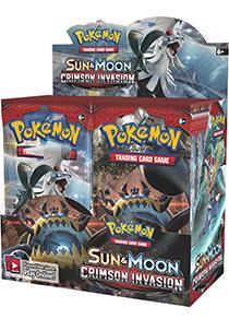 POKÉMON TCG Sun & Moon Crimson Invasion Booster Box - The Mythic Store | 24h Order Processing