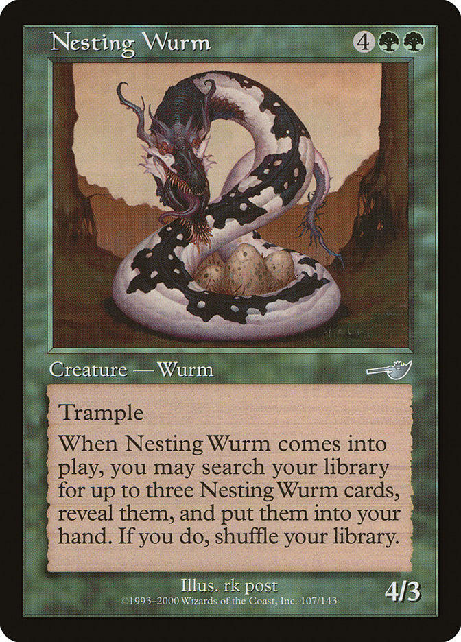 Nesting Wurm [Nemesis] - The Mythic Store | 24h Order Processing