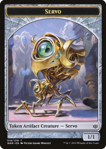 Servo // Wizard Double-Sided Token [Challenger Decks 2020 Tokens] - The Mythic Store | 24h Order Processing