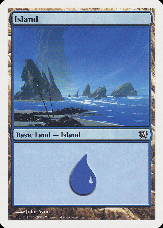 Island (336) [Ninth Edition] - The Mythic Store | 24h Order Processing