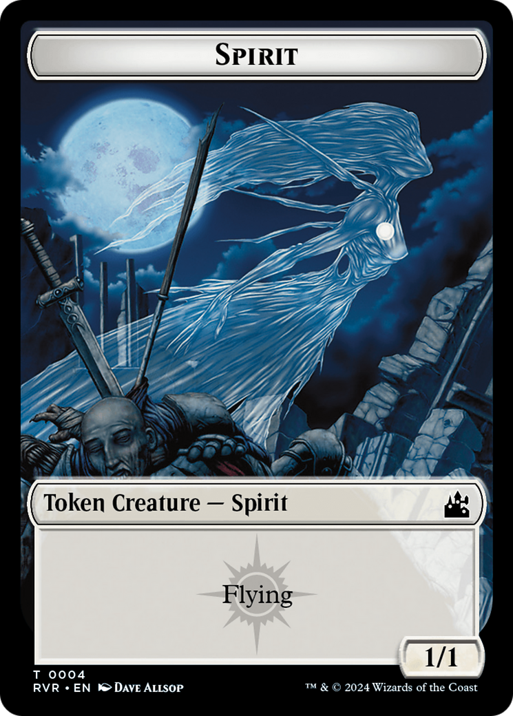 Saproling // Spirit (0004) Double-Sided Token [Ravnica Remastered Tokens] - The Mythic Store | 24h Order Processing