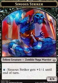 Sinuous Striker // Zombie Double-Sided Token [Hour of Devastation Tokens] - The Mythic Store | 24h Order Processing