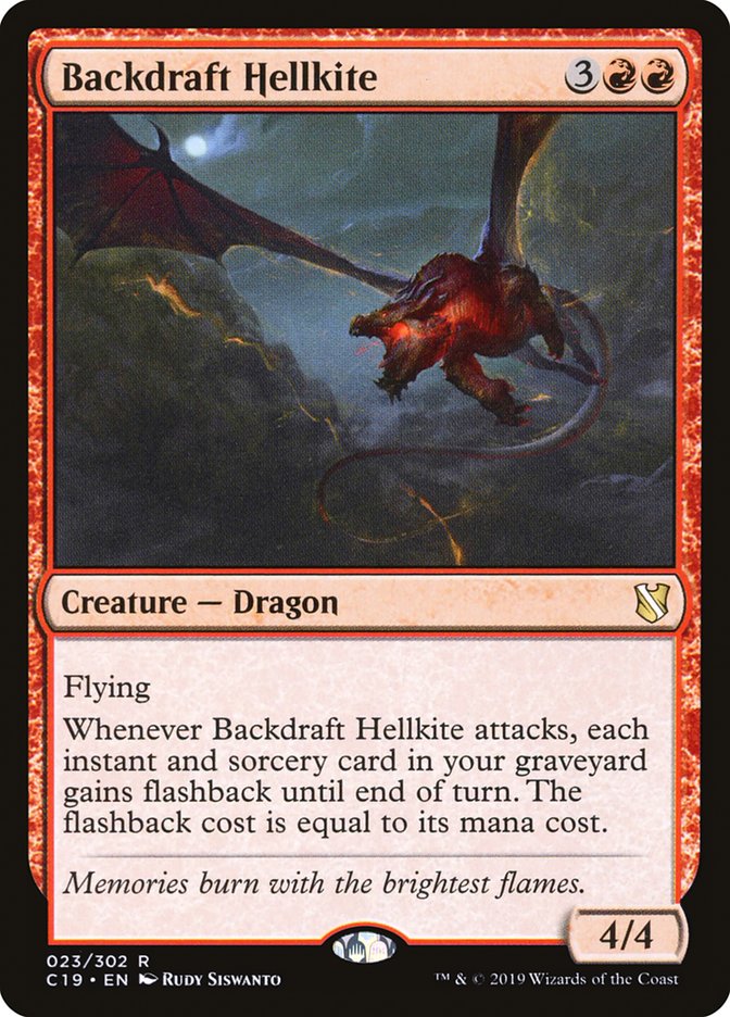 Backdraft Hellkite [Commander 2019] - The Mythic Store | 24h Order Processing