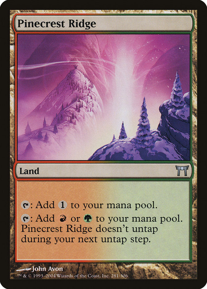 Pinecrest Ridge [Champions of Kamigawa] - The Mythic Store | 24h Order Processing