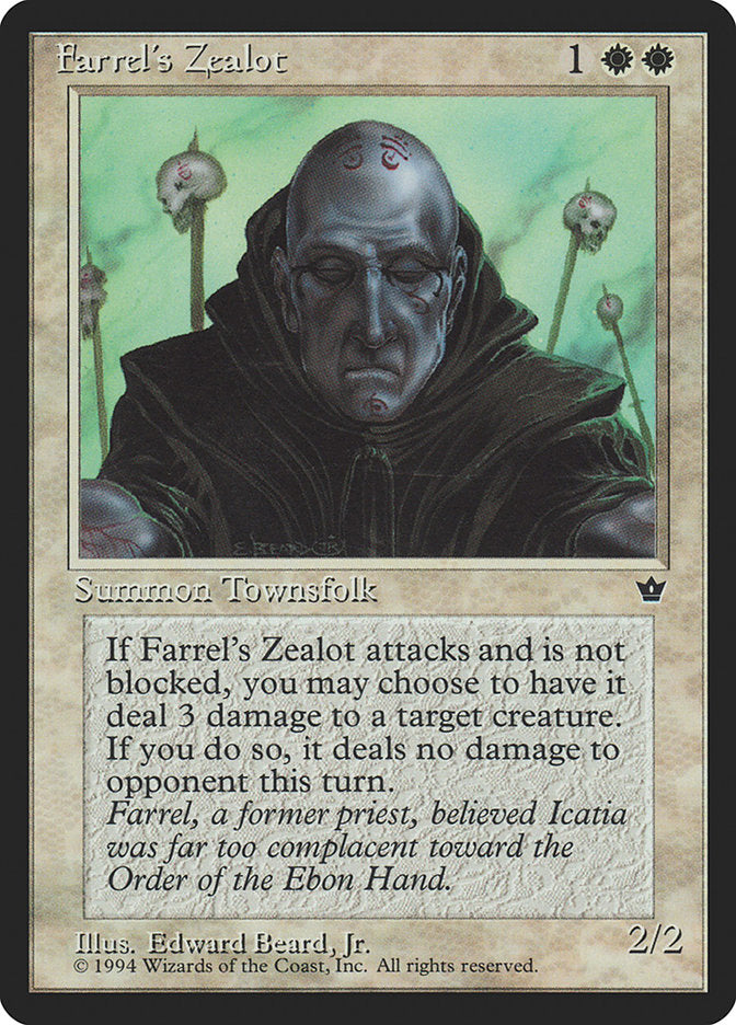 Farrel's Zealot (Edward P. Beard, Jr.) [Fallen Empires] - The Mythic Store | 24h Order Processing