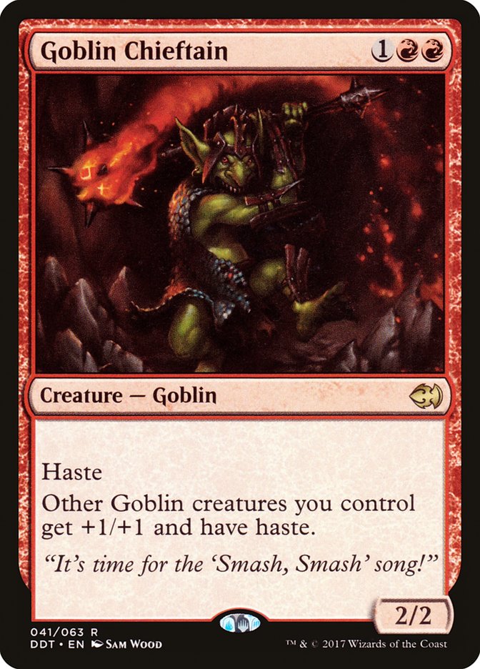 Goblin Chieftain [Duel Decks: Merfolk vs. Goblins] - The Mythic Store | 24h Order Processing