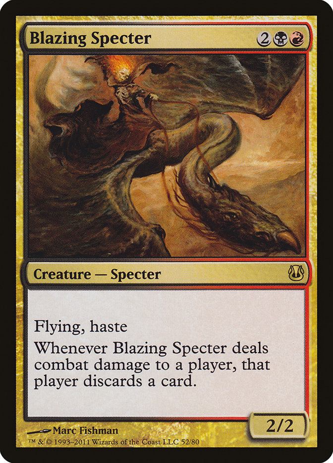 Blazing Specter [Duel Decks: Ajani vs. Nicol Bolas] - The Mythic Store | 24h Order Processing