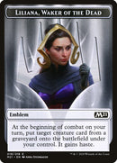 Liliana, Waker of the Dead Emblem [Core Set 2021 Tokens] - The Mythic Store | 24h Order Processing