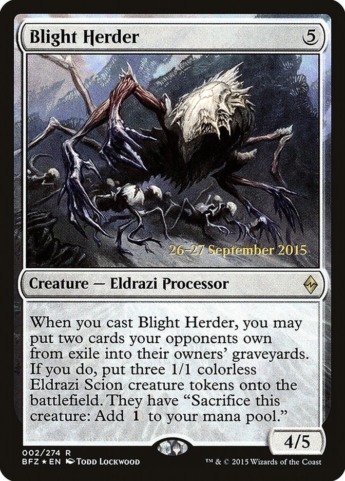 Blight Herder [Battle for Zendikar Prerelease Promos] - The Mythic Store | 24h Order Processing