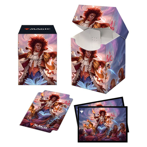 Commander 2021 PRO 100+ Deck Box + Matching Sleeves - The Mythic Store | 24h Order Processing