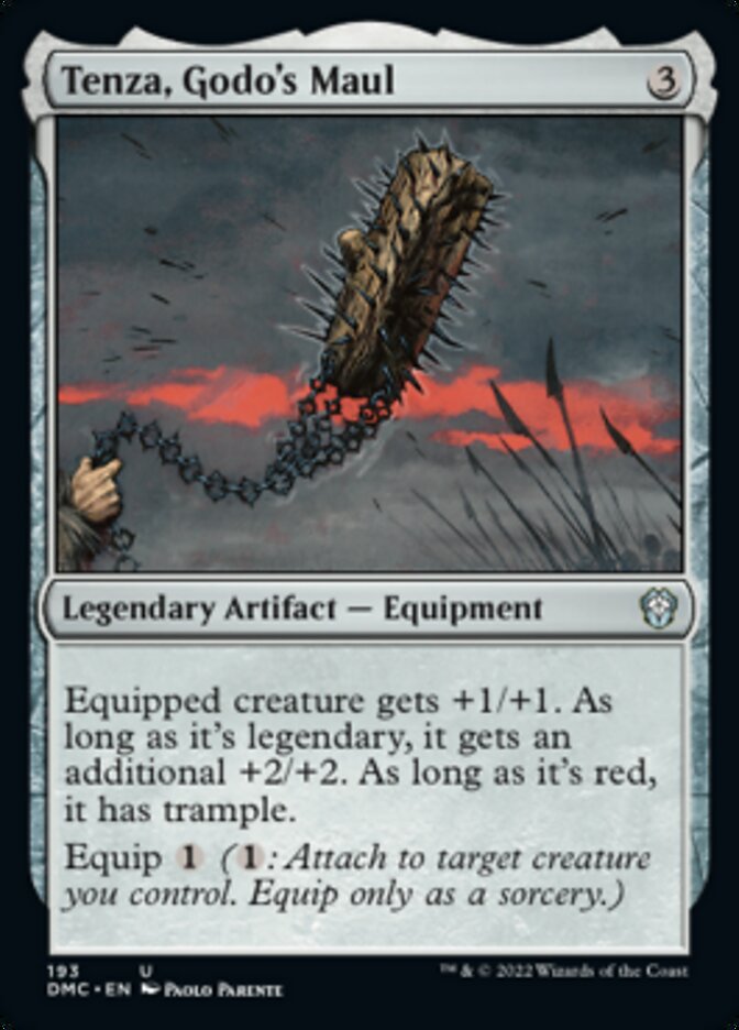 Tenza, Godo's Maul [Dominaria United Commander] - The Mythic Store | 24h Order Processing