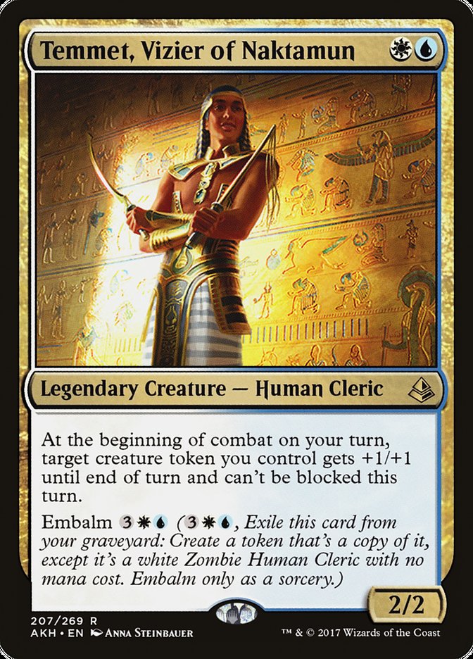 Temmet, Vizier of Naktamun [Amonkhet] - The Mythic Store | 24h Order Processing