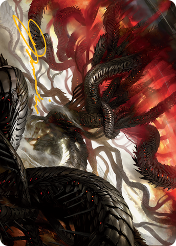 Realmbreaker, the Invasion Tree Art Card (Gold-Stamped Signature) [March of the Machine Art Series] - The Mythic Store | 24h Order Processing