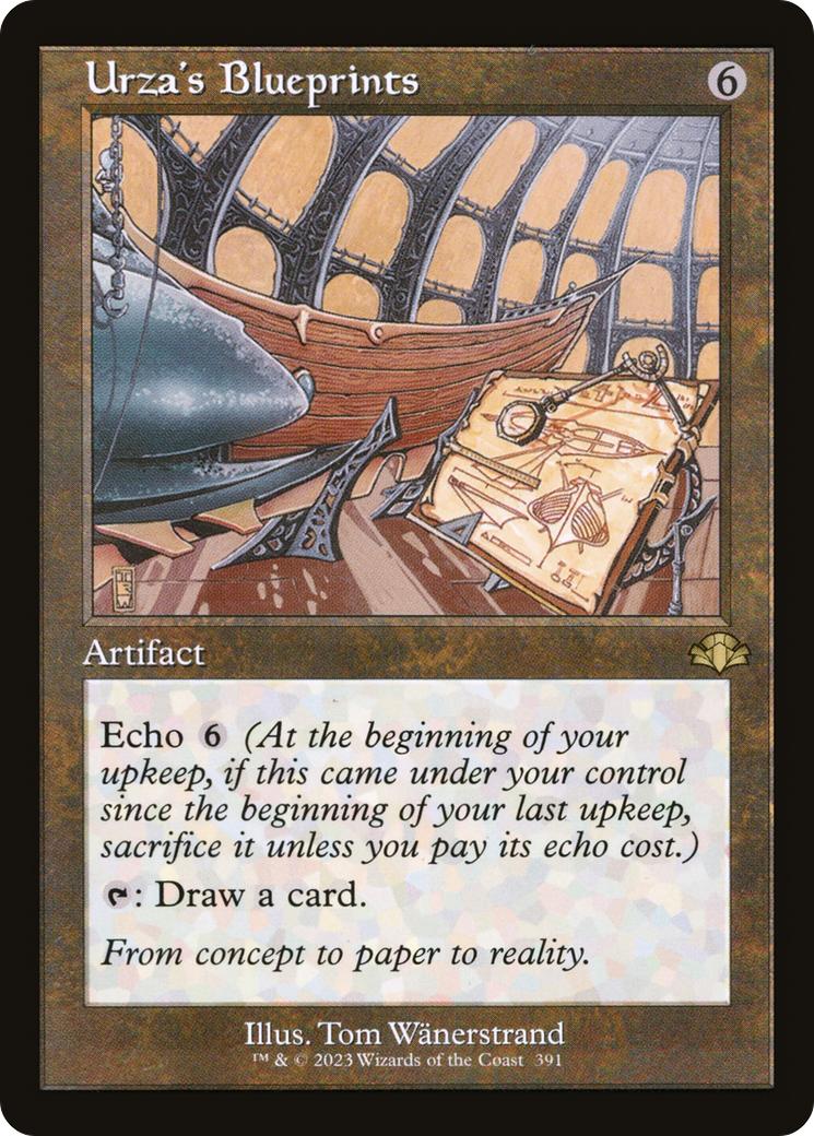 Urza's Blueprints (Retro) [Dominaria Remastered] - The Mythic Store | 24h Order Processing