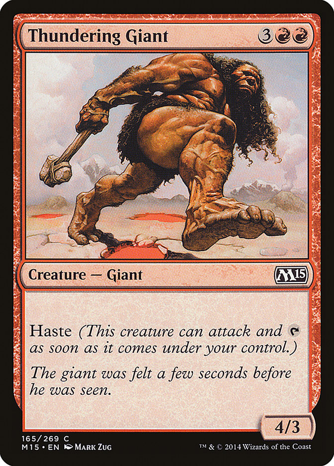 Thundering Giant [Magic 2015] - The Mythic Store | 24h Order Processing