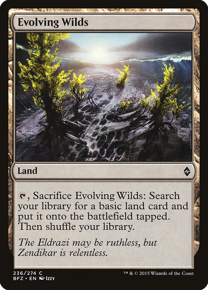 Evolving Wilds [Battle for Zendikar] - The Mythic Store | 24h Order Processing