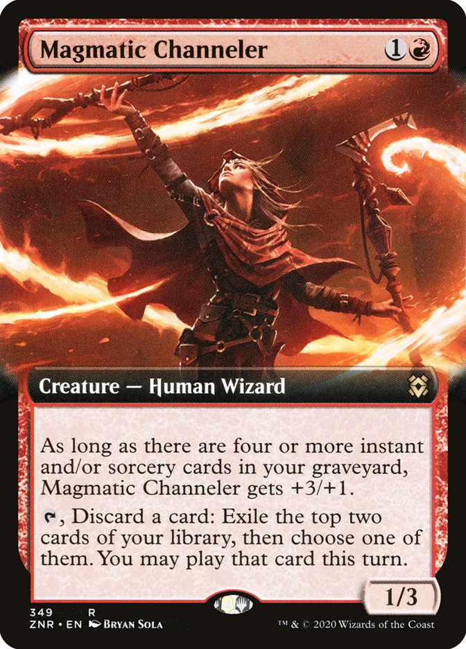 Magmatic Channeler (Extended Art) [Zendikar Rising] - The Mythic Store | 24h Order Processing