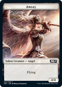 Angel // Cat (011) Double-Sided Token [Core Set 2021 Tokens] - The Mythic Store | 24h Order Processing