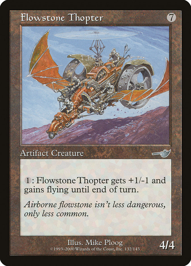 Flowstone Thopter [Nemesis] - The Mythic Store | 24h Order Processing