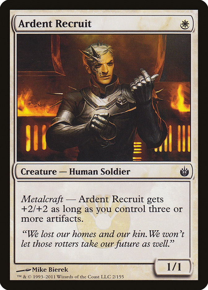 Ardent Recruit [Mirrodin Besieged] - The Mythic Store | 24h Order Processing