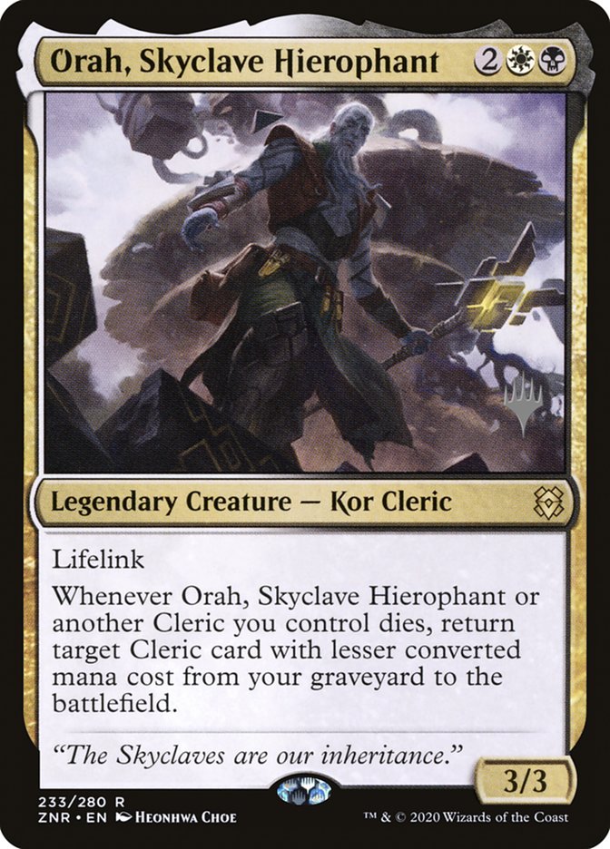 Orah, Skyclave Hierophant (Promo Pack) [Zendikar Rising Promos] - The Mythic Store | 24h Order Processing