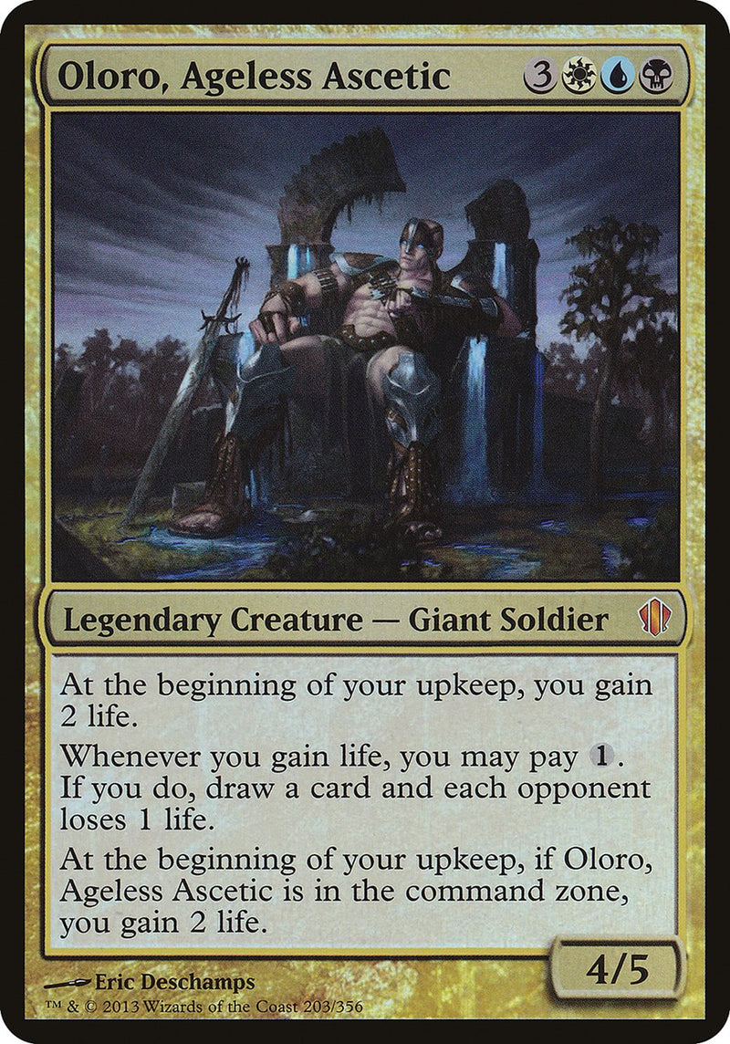 Oloro, Ageless Ascetic (Oversized) [Commander 2013 Oversized] - The Mythic Store | 24h Order Processing