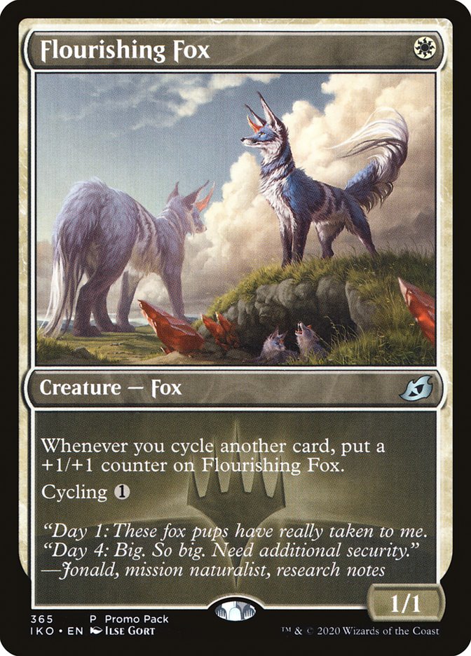 Flourishing Fox (Promo Pack) [Ikoria: Lair of Behemoths Promos] - The Mythic Store | 24h Order Processing