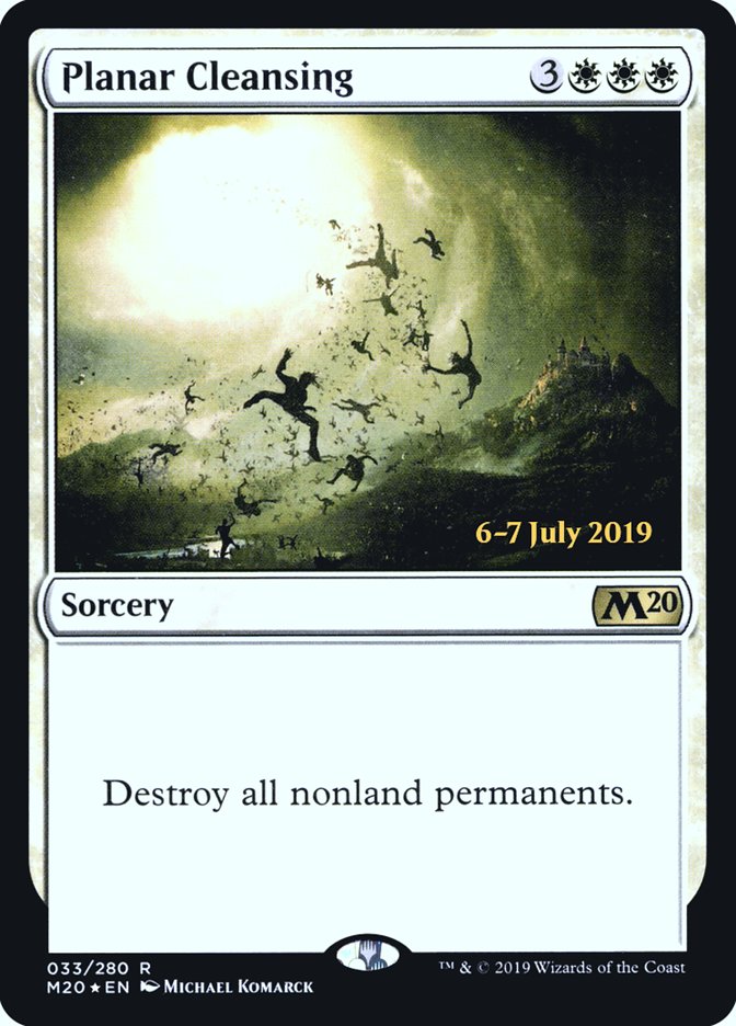 Planar Cleansing [Core Set 2020 Prerelease Promos] - The Mythic Store | 24h Order Processing