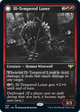 Ill-Tempered Loner // Howlpack Avenger [Innistrad: Double Feature] - The Mythic Store | 24h Order Processing