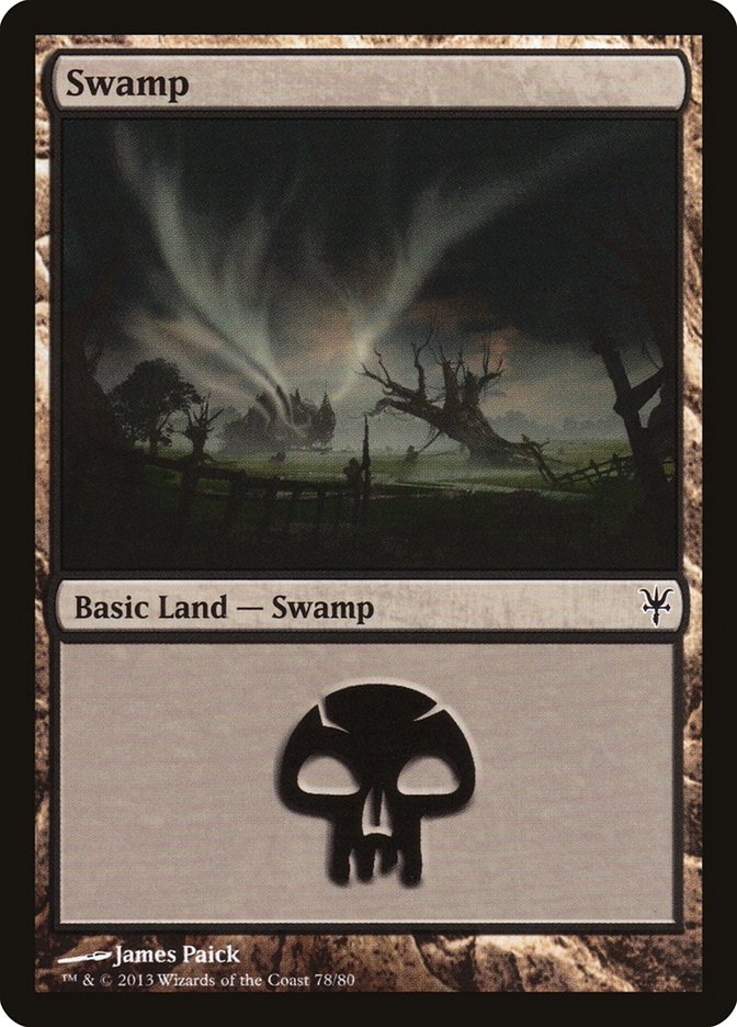 Swamp (78) [Duel Decks: Sorin vs. Tibalt] - The Mythic Store | 24h Order Processing