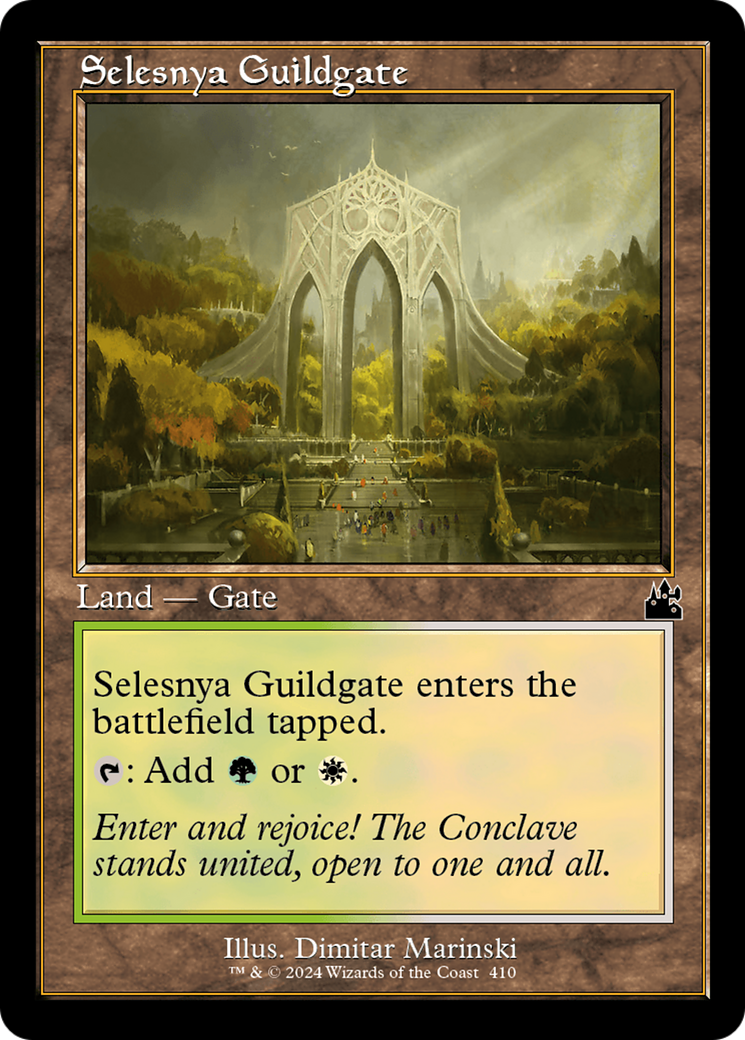 Selesnya Guildgate (Retro Frame) [Ravnica Remastered] - The Mythic Store | 24h Order Processing