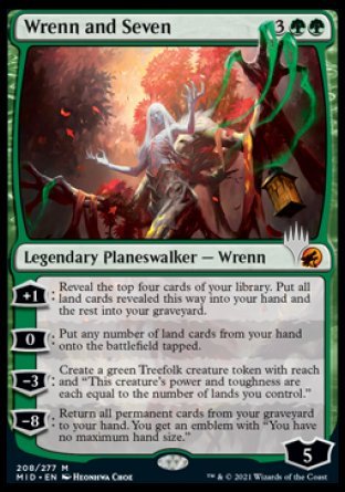 Wrenn and Seven (Promo Pack) [Innistrad: Midnight Hunt Promos] - The Mythic Store | 24h Order Processing