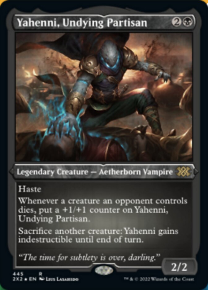 Yahenni, Undying Partisan (Foil Etched) [Double Masters 2022] - The Mythic Store | 24h Order Processing