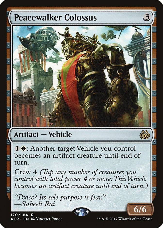 Peacewalker Colossus [Aether Revolt] - The Mythic Store | 24h Order Processing