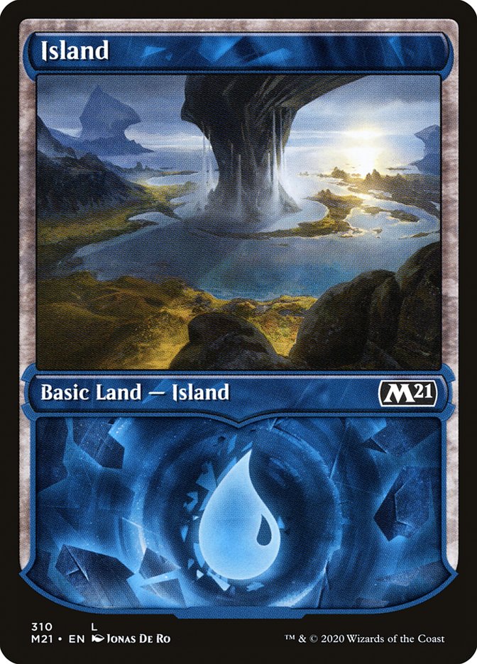 Island (310) (Showcase) [Core Set 2021] - The Mythic Store | 24h Order Processing