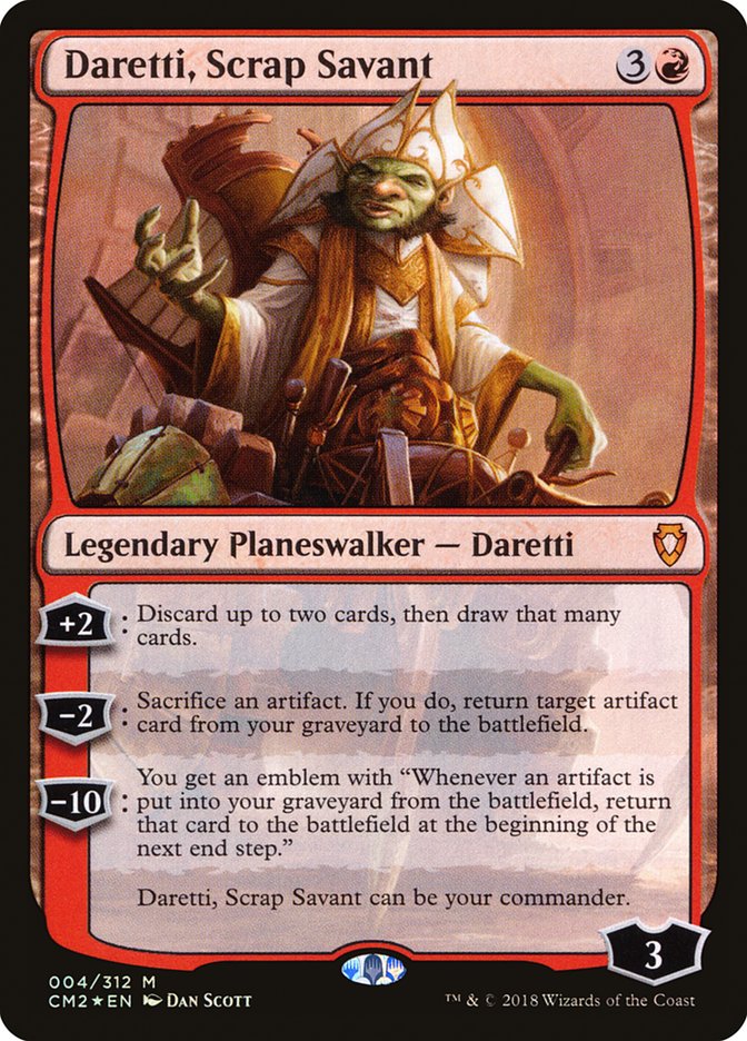 Daretti, Scrap Savant [Commander Anthology Volume II] - The Mythic Store | 24h Order Processing