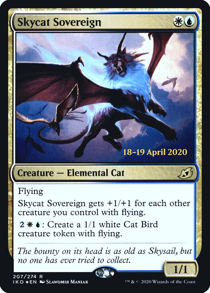 Skycat Sovereign [Ikoria: Lair of Behemoths Prerelease Promos] - The Mythic Store | 24h Order Processing