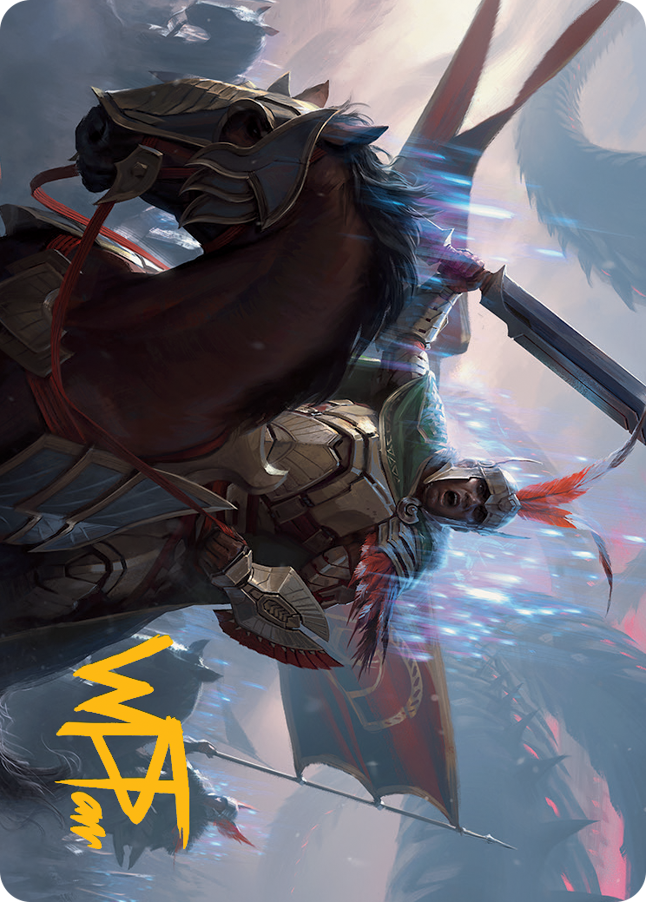 Marshal of Zhalfir Art Card (Gold-Stamped Signature) [March of the Machine Art Series] - The Mythic Store | 24h Order Processing