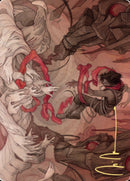 Thwart the Grave Art Card (Gold-Stamped Signature) [Zendikar Rising Art Series] - The Mythic Store | 24h Order Processing